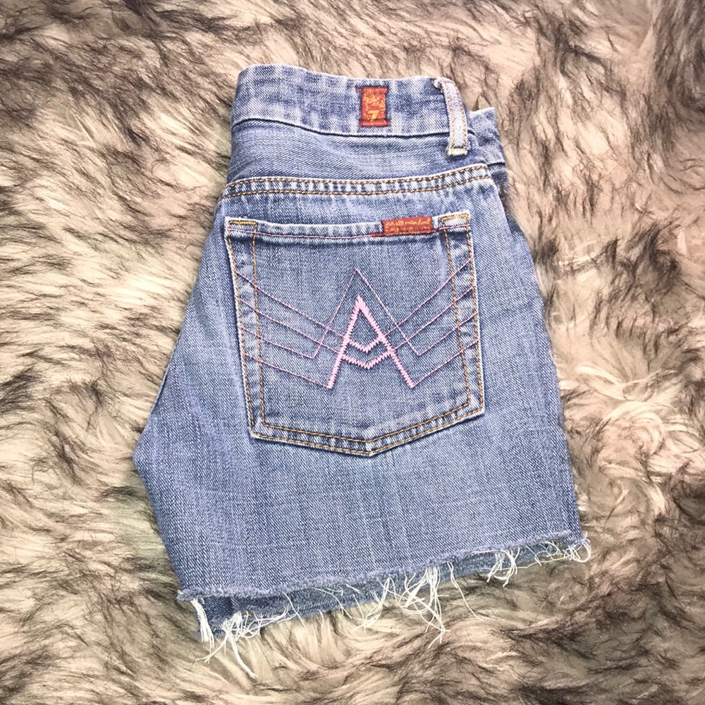 7 for All Man Kind shorts